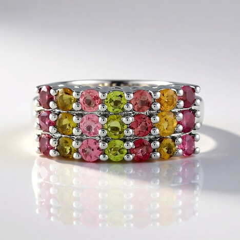 Anello in argento con Tormalina