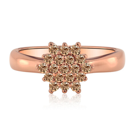 Anello in oro con Diamante Rose de France SI1 di Argyle (Annette)