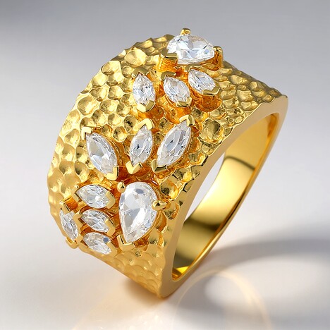 Anello in argento con Zircone (de Melo)