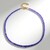 Collana in argento con Tanzanite
