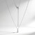 Collana in argento con Topazio Bianco