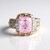 Anello in argento con Kunzite Brasiliana (Gems en Vogue)