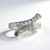 Anello in oro con Diamante Blu I2 (Ornaments by de Melo)