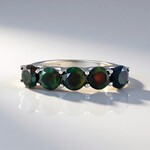 Anello in argento con Opale Mezezo (de Melo Essence)