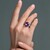 Amethyst-Goldring