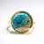 Anello in argento con Mosaico turchese