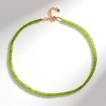 Collana in argento con Peridoto