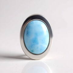 Ciondolo in argento con Larimar