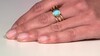 Zilveren ring met een Sleeping Beauty Turkoois (KM by Juwelo)