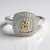 Anello in argento con Granato Malaya