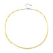 Collar en plata con Berilo amarillo