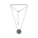 Collana in argento con Fuchsite (dagen)