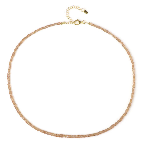 Collana in argento con Zircone Champagne