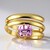 Anello in oro con Kunzite Patroke (de Melo)