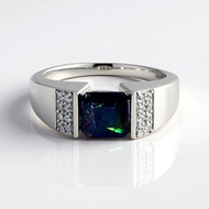 Mezezo Opal Silver Ring (de Melo Essence)