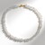 Collana in argento con Quarzo Bianco