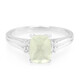 Bague en argent et Préhnite