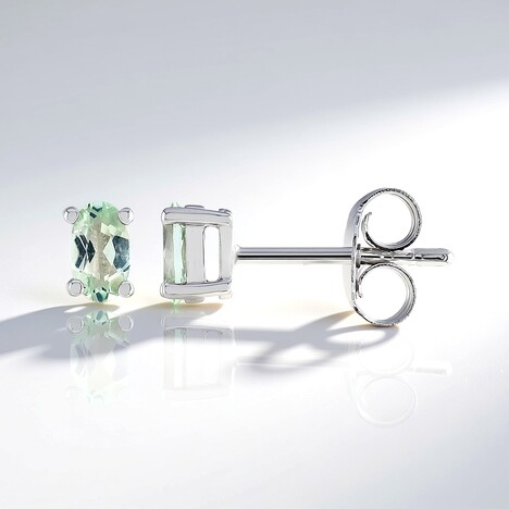 Orecchini in argento con Ambligonite
