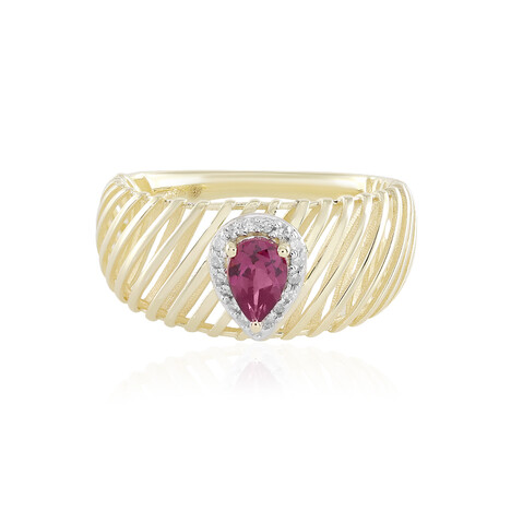9K Rhodolite Gold Ring (Ornaments by de Melo)