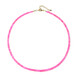 Collar en plata con Ópalo rosa de Etiopía