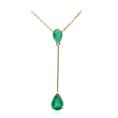 AAA-Sambia-Smaragd-Goldcollier