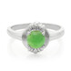 Imperial Chrysoprase Silver Ring