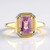Anello in argento con Kunzite