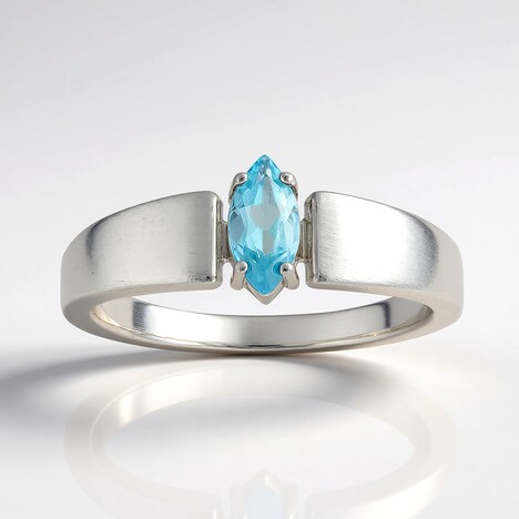 Bague en argent et Zircon de Ratanakiri