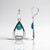 Orecchini in argento con Turchese (Desert Chic)