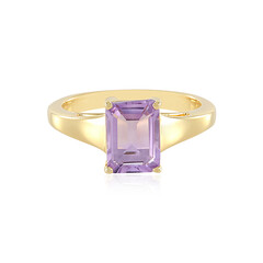 Anillo en plata con Amatista Rosa de Francia