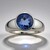 Anello in argento con Fluorite Cangiante (CUSTODANA)