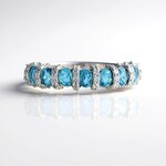 Anello in argento con Zircone Ratanakiri (Adela Silber)