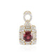 14K Luc Yen Noble Red Spinel Gold Pendant (AMAYANI)