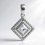 Ciondolo in argento con Zircone