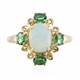 Bague en or et Opale Welo AAA (CIRARI)
