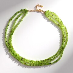 Collana in argento con Peridoto