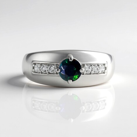 Anello in argento con Opale Mezezo