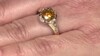 Gouden ring met een sfaleriet (CIRARI)