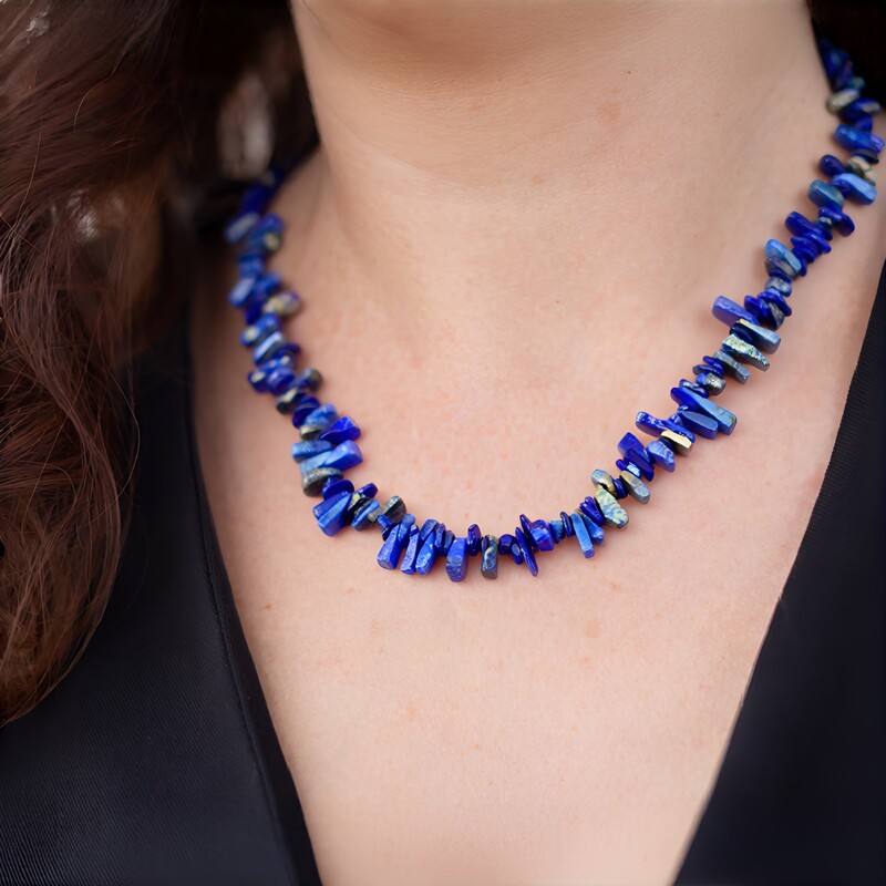 Collana in argento con Lapislazzuli