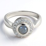 Anello in argento con Spectrolite