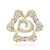 Pendentif en or et Diamant SI1 (G) (Annette)