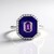 Bague en argent et Améthyste