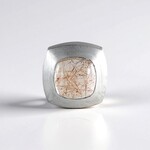 Ciondolo in argento con Quarzo Rutilato (MONOSONO COLLECTION)