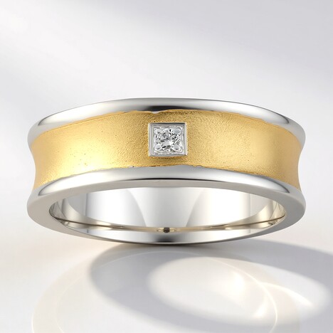 Anello in argento con Diamante I1 (G) (Annette)