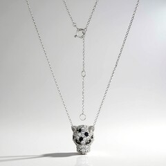 Collana in argento con Zaffiro Nero (Adela Silber)