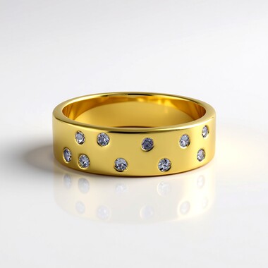 Anello in argento con Tanzanite