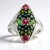 Bague en argent et Tourmaline rose du Brésil  (Pallanova)