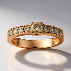 Anello in oro con Diamante Rose de France VS1 di Argyle (Annette)