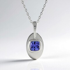 Collana in argento con Tanzanite (de Melo Essence)