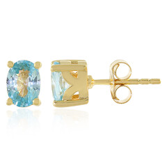 Zilveren oorbellen met Ratanakiri zirkonen